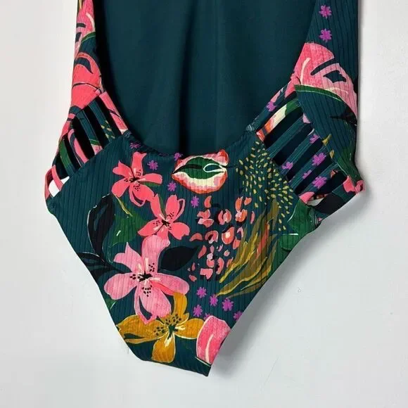 Vitamin A Bianca One Piece - Painted Jungle EcoRib BT S NWT - Picture 6 of 7